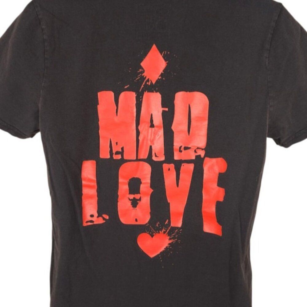 Batman T Shirt Mens Size Medium Black DC Comics Harley Quinn Joker Mad Love